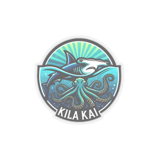Ocean Theme Kiss-Cut Stickers,