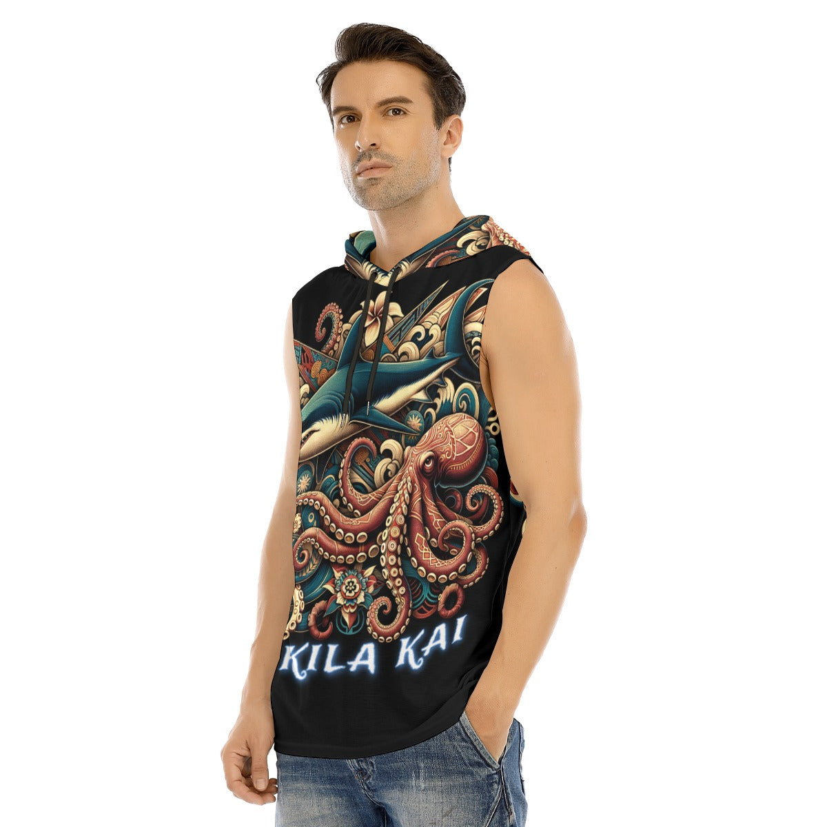 Dark Tribe Hooded Vest