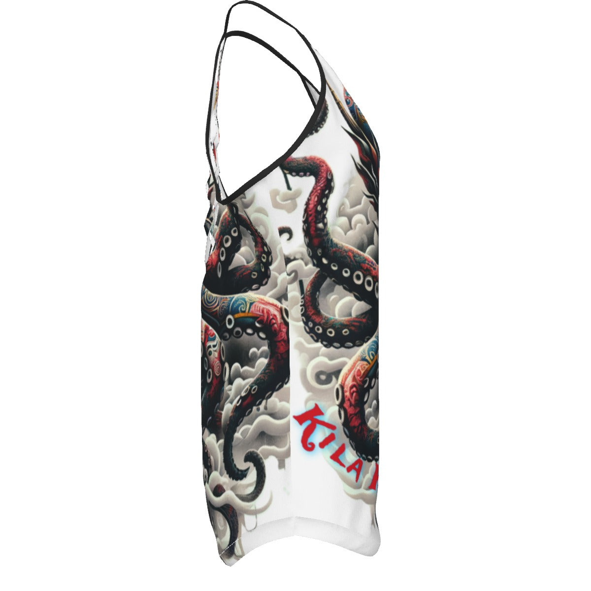 Ghost Octo Women's Criss-Cross Open Back Tank Top