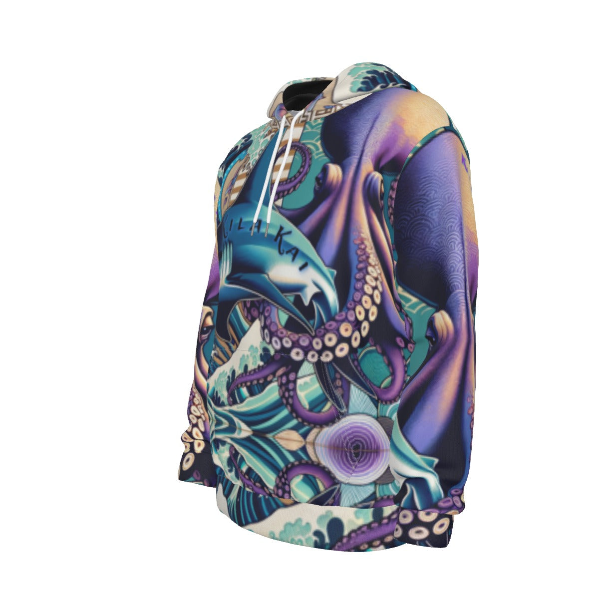 Purple Zen Pullover Hoodie