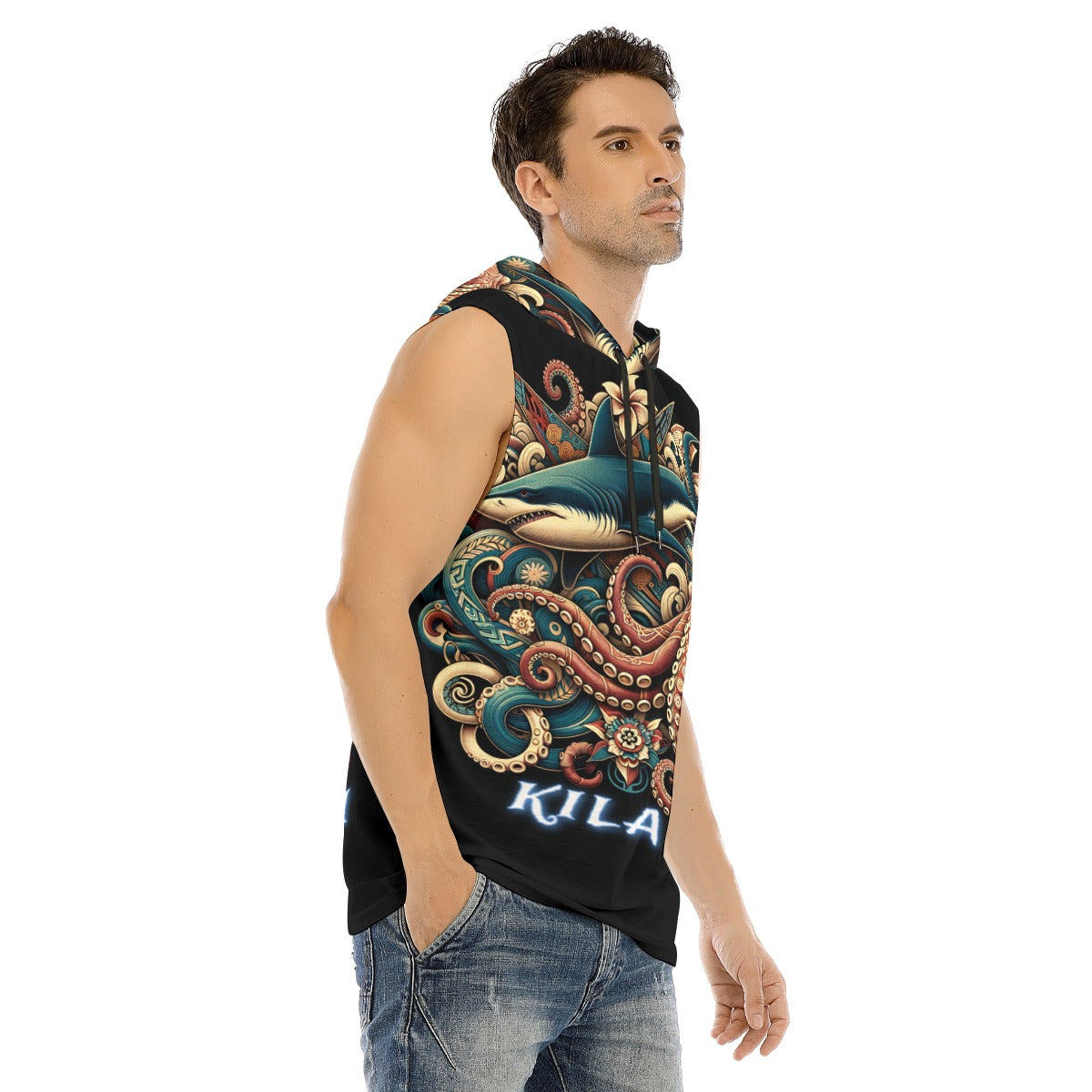 Dark Tribe Hooded Vest