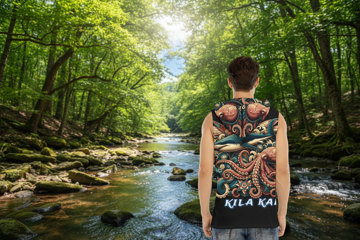 Dark Tribe Hooded Vest