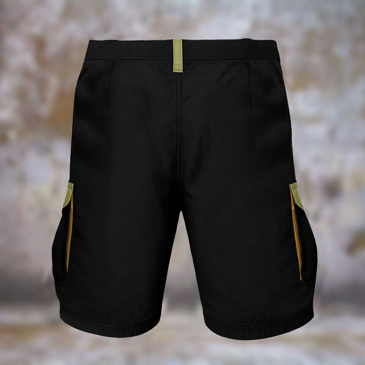 Blue Octo Cargo Shorts- 2 tone