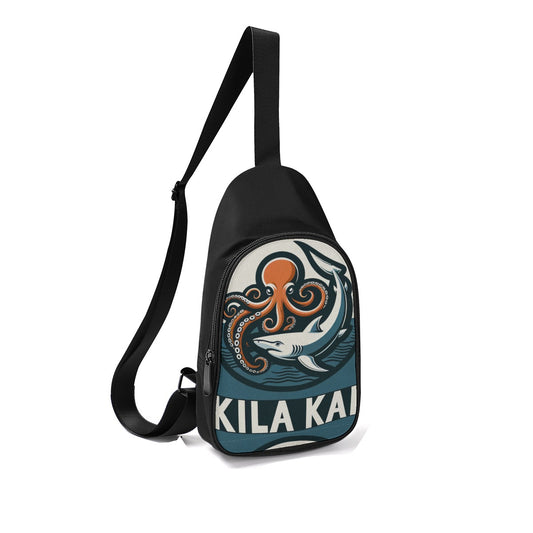 Ying & Yang Design Chest Bag