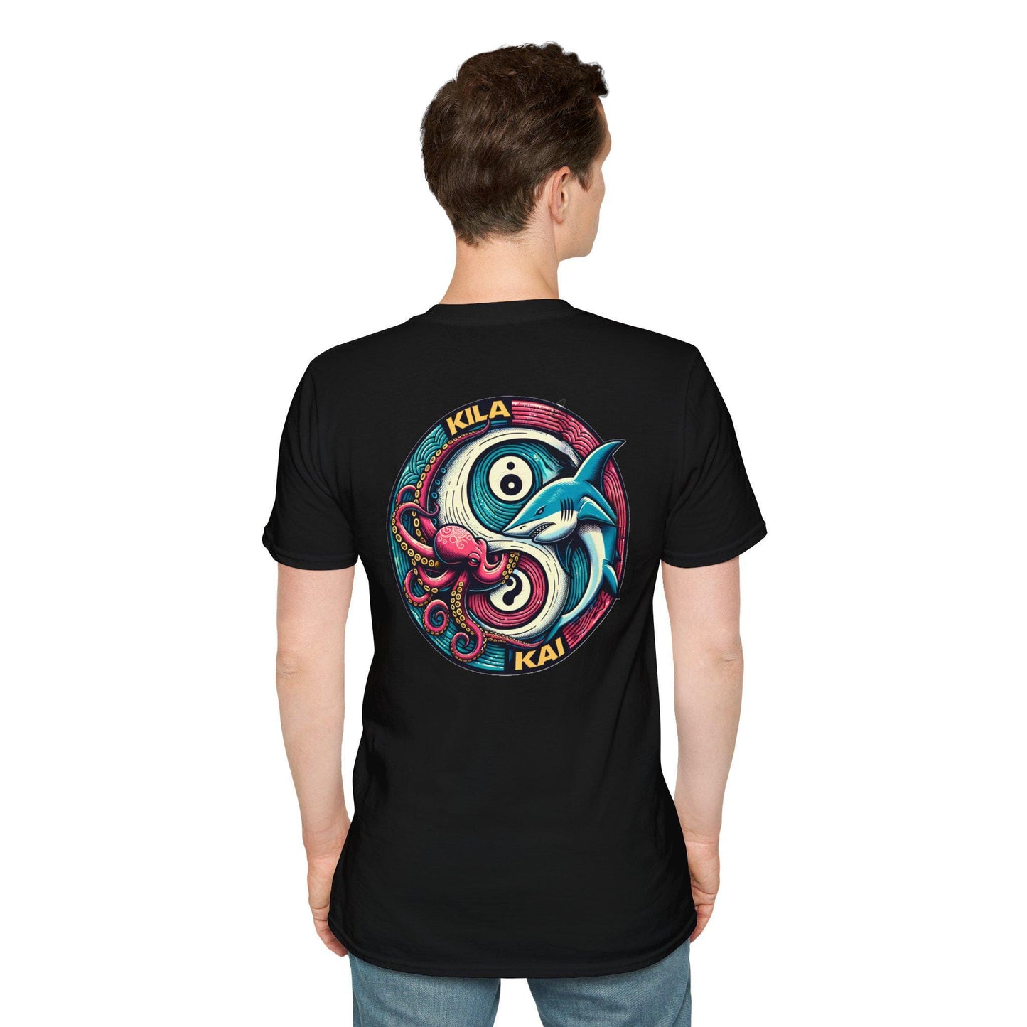 Ying and Yang Ocean Vibes Unisex T-Shirt,