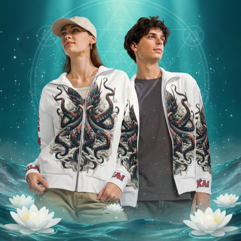 Octo Ghost Unisex track jacket