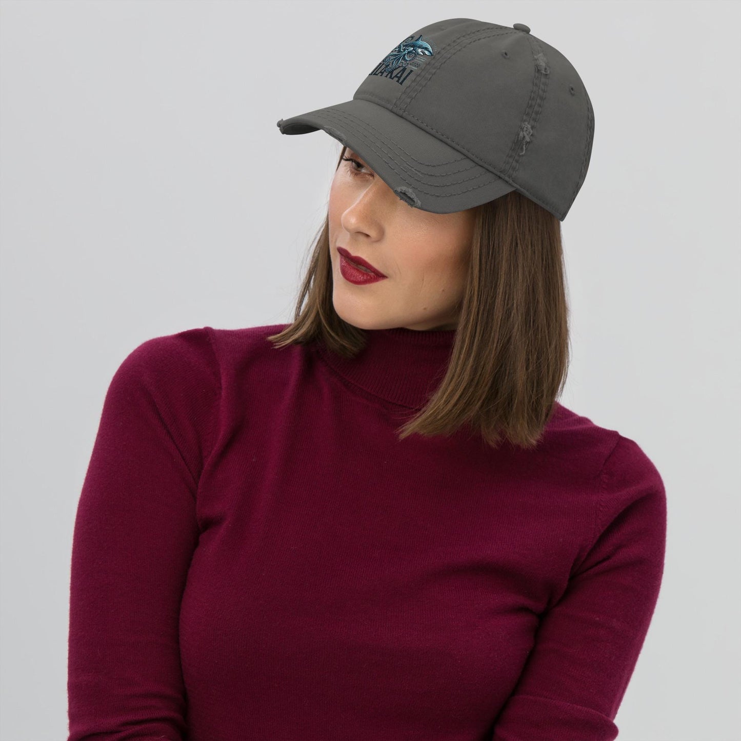 Mako Shark and Octopus Dad Hat