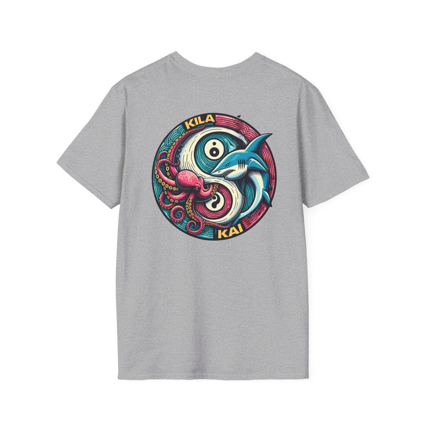 Ying and Yang Ocean Vibes Unisex T-Shirt,